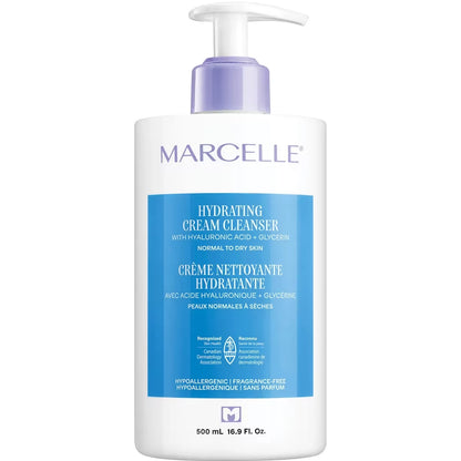 Marcelle Hydrating Cream Cleanser front package