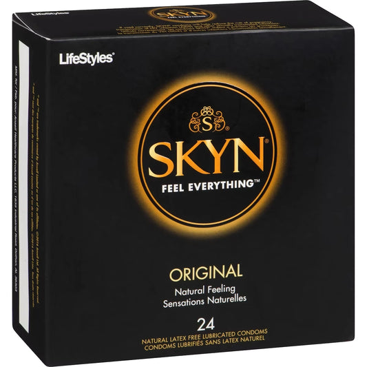 Skyn Original 24 Natural Latex Free Lubricated Condoms product detail