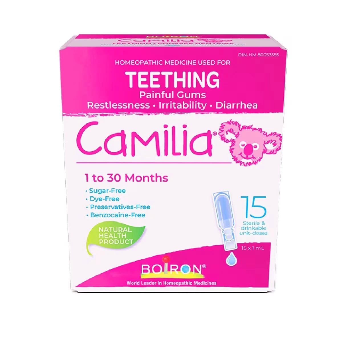 Boiron Camilia Relieves Teething Symptoms product image