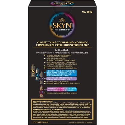 Skyn Selection Original 10 Count Natural Latex Free Lubricated Condoms product detail
