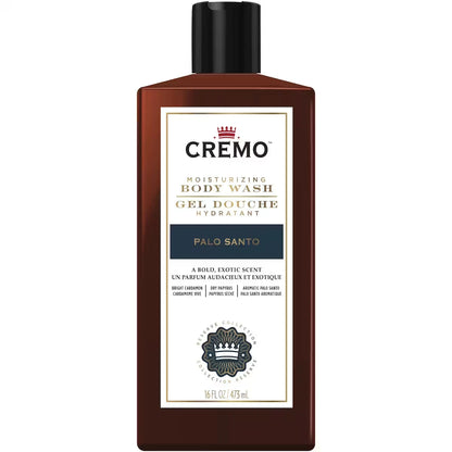 Cremo Palo Santo Body Wash, 473 mL front package
