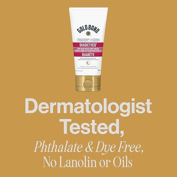 GoldBond Medicated Diabetics' Dry Skin Relief Foot Cream - view 4