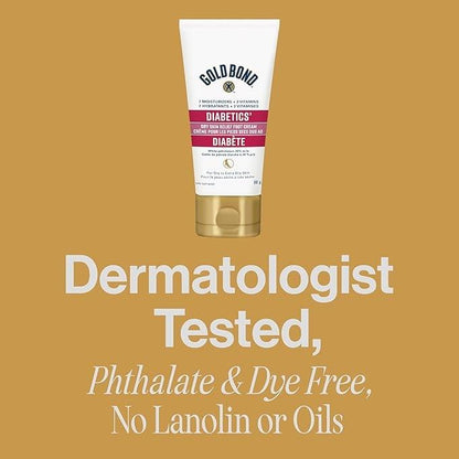 GoldBond Medicated Diabetics' Dry Skin Relief Foot Cream - view 4