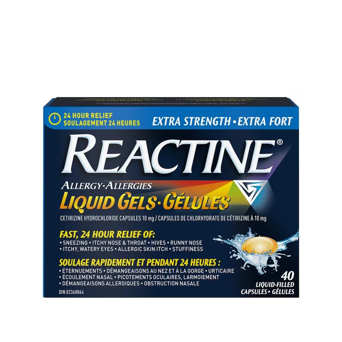 Reactine extra strength 24hr allergy medicine s product image, alternate view