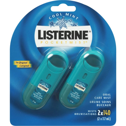 Listerine PocketMist Oral Care Mist, Cool Mint 7.7 ML view 2