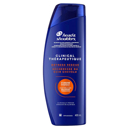 Head & Shoulders Clinical Dry Scalp Rescue Shampoo, 400 mL product detail