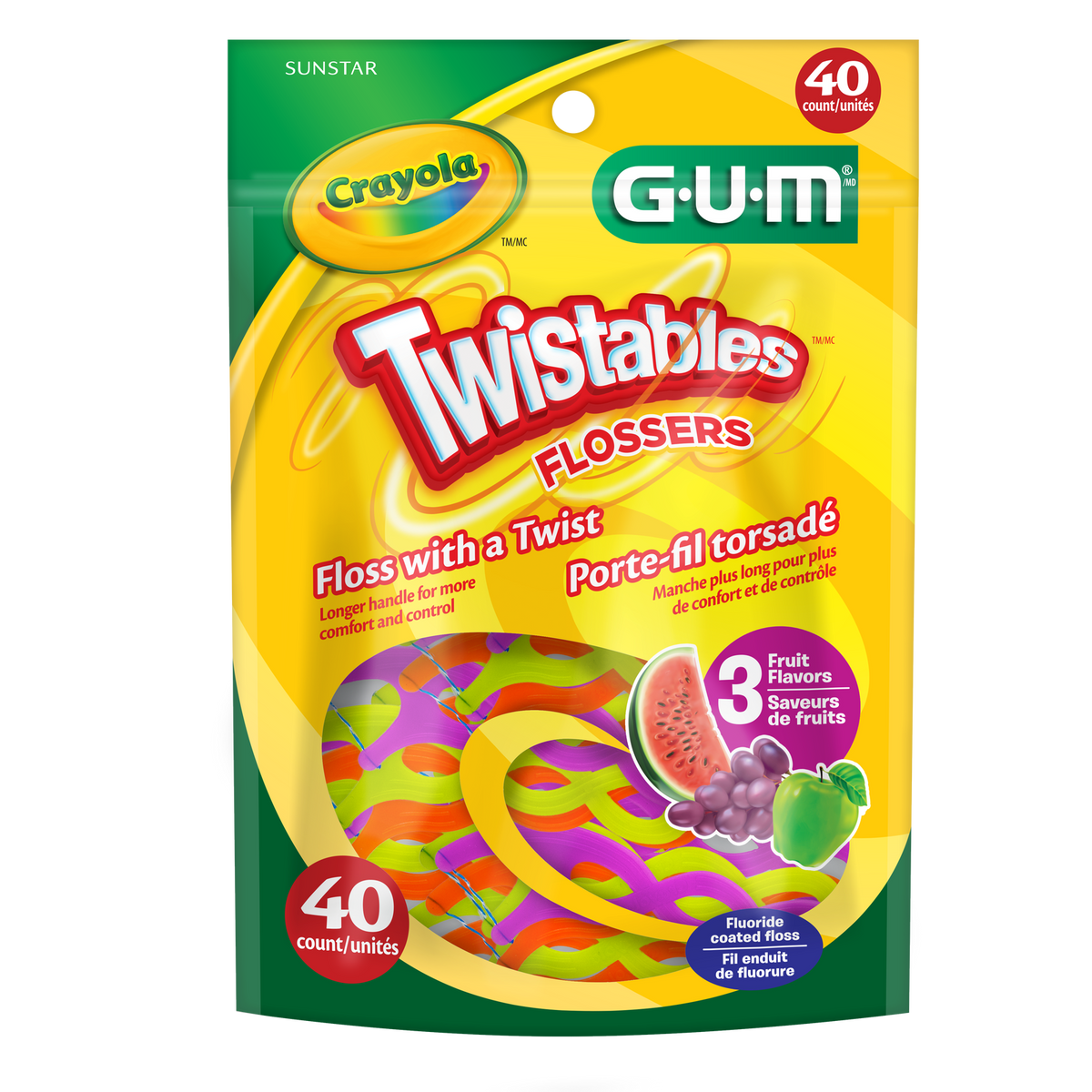 GUM Twistables Flossers