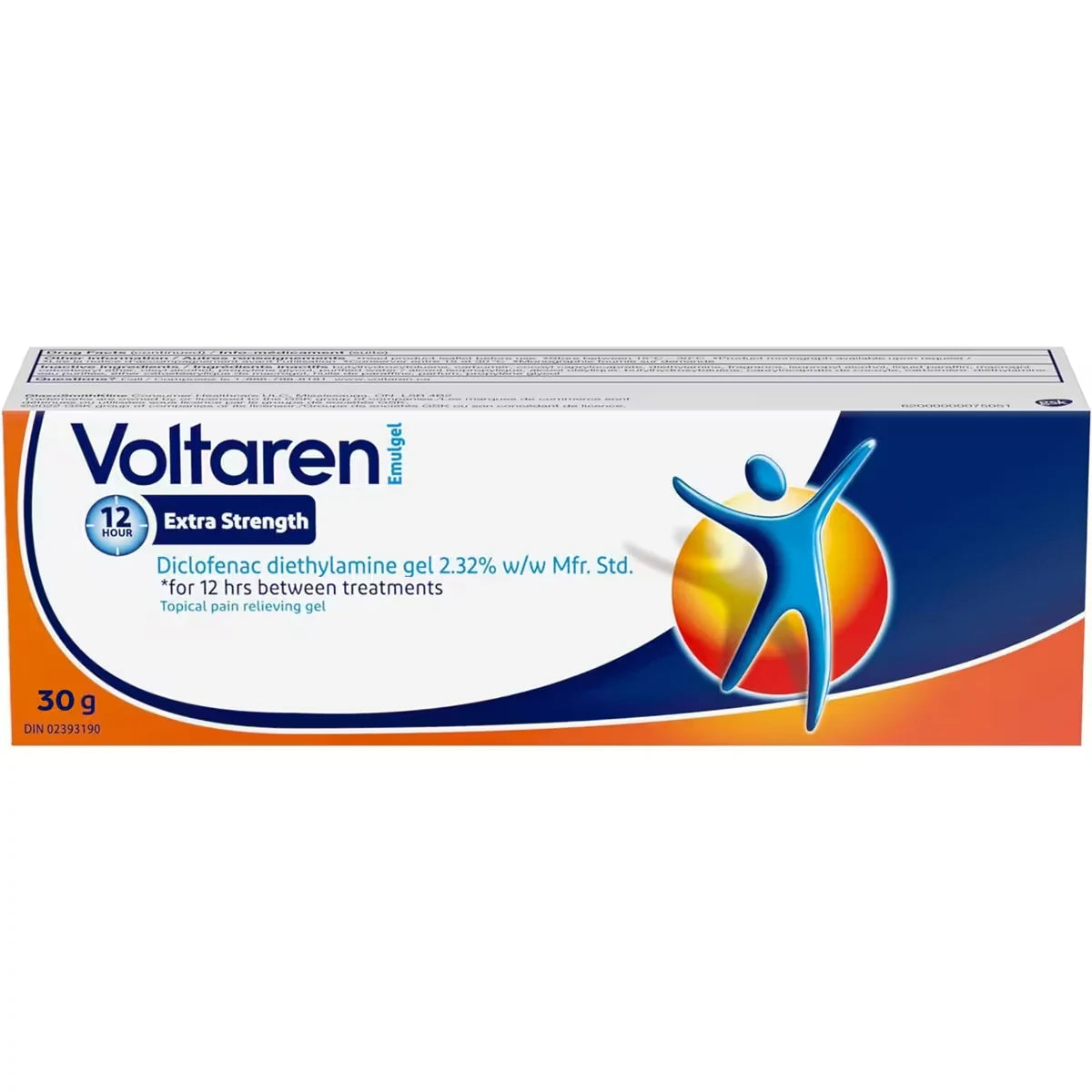 Voltaren EmulgelTM Extra Strength product package