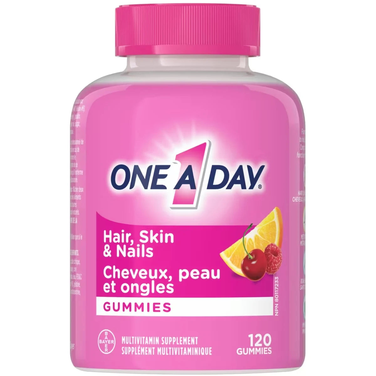 One A Day Multi+ Hair front package