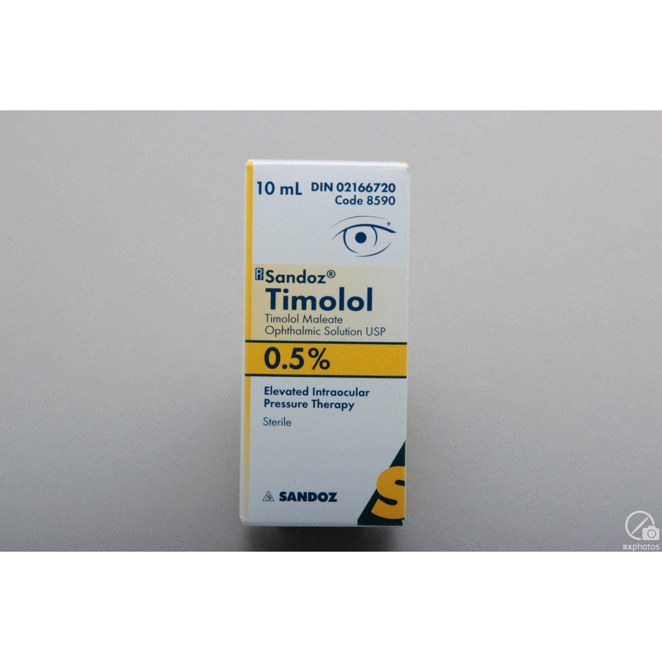 Timolol Ophthalmic Solution, 0.5 %, 10 mL - view 1