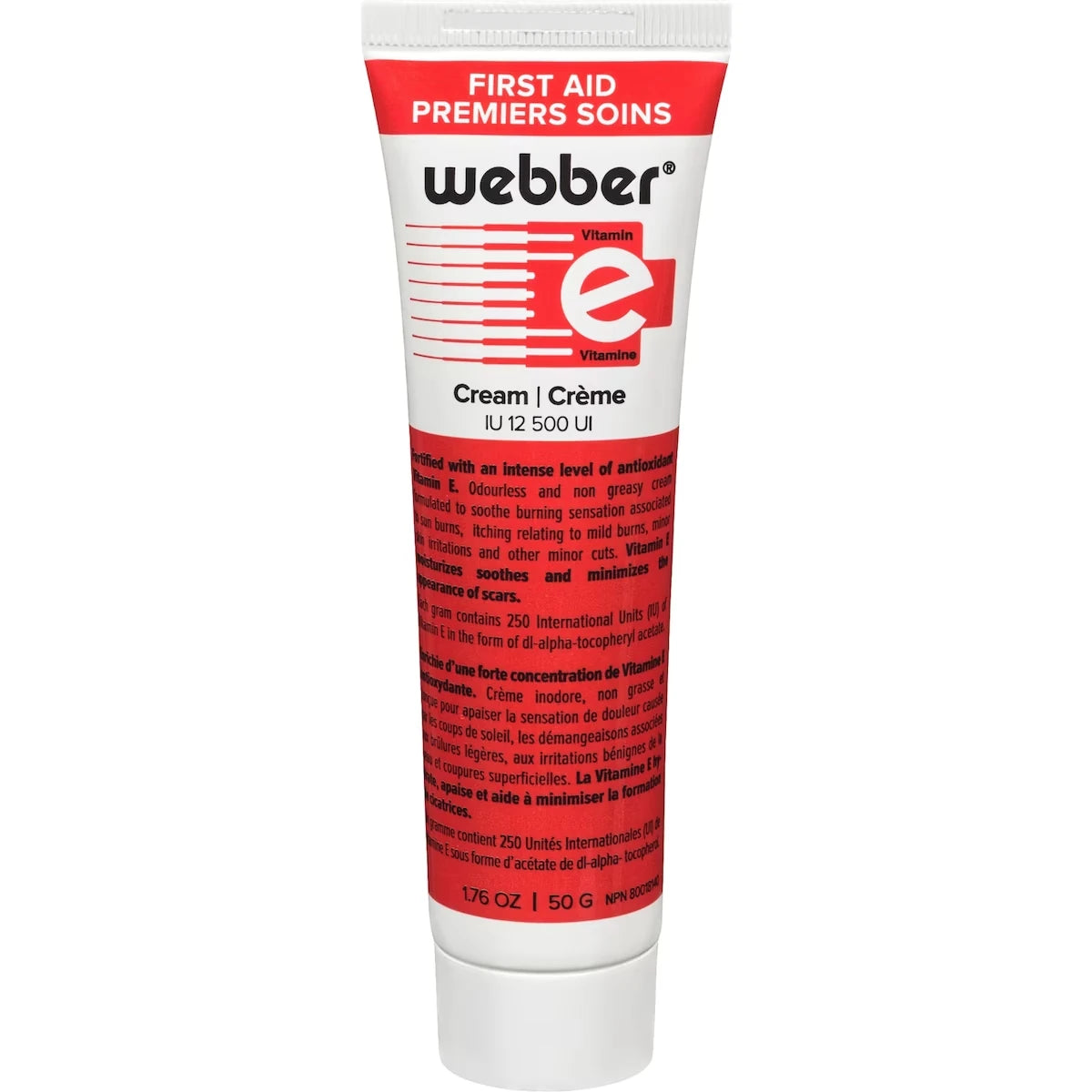 Webber First Aid Vitamin E Cream view 2