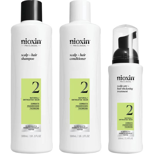Nioxin Scalp + Hair Thickening System 2 Kit, 300 mL product image