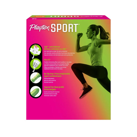 Playtex Sport Unscented Athletic Tampons Super Plus product detail