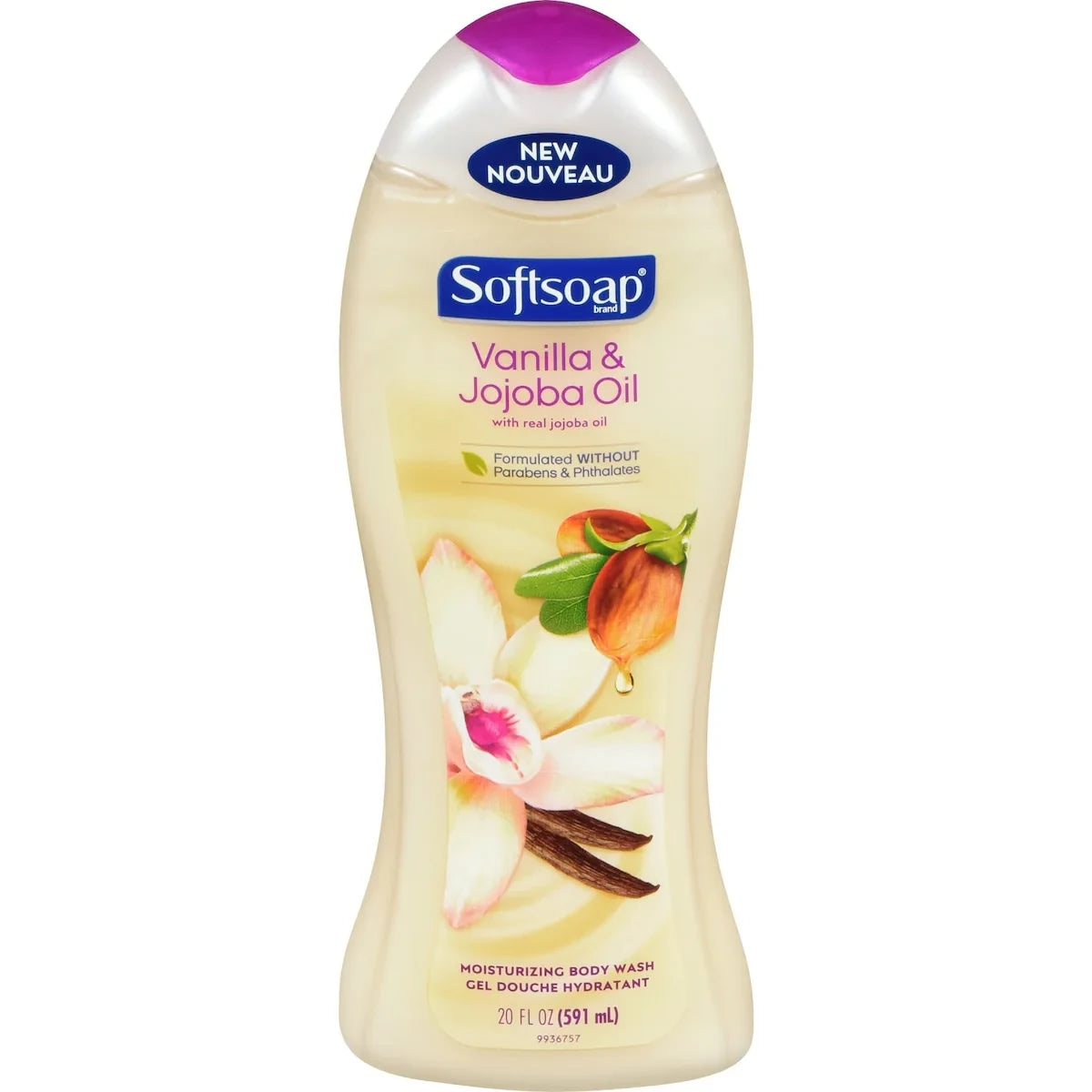 Softsoap Bw Vanilla & Jojoba Oil 591ml front package