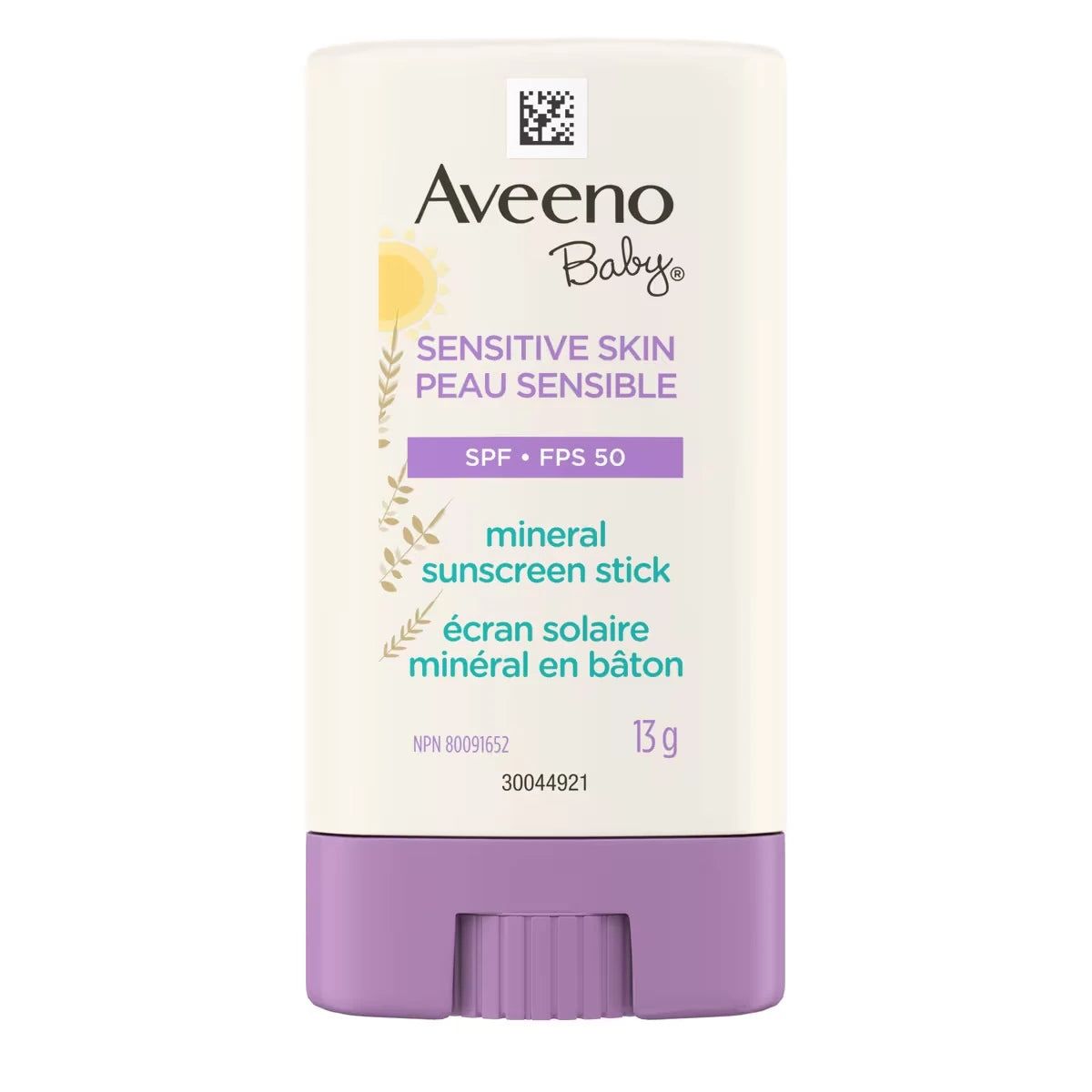 Aveeno Baby Mineral Sunscreen Stick For Sensitive Skin, SPF50 product detail