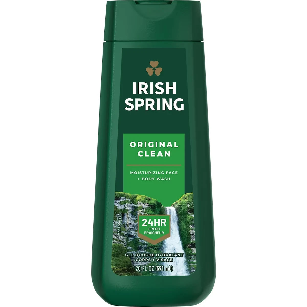 Irish Spring Original Clean Body Wash for Men, 591 mL front package