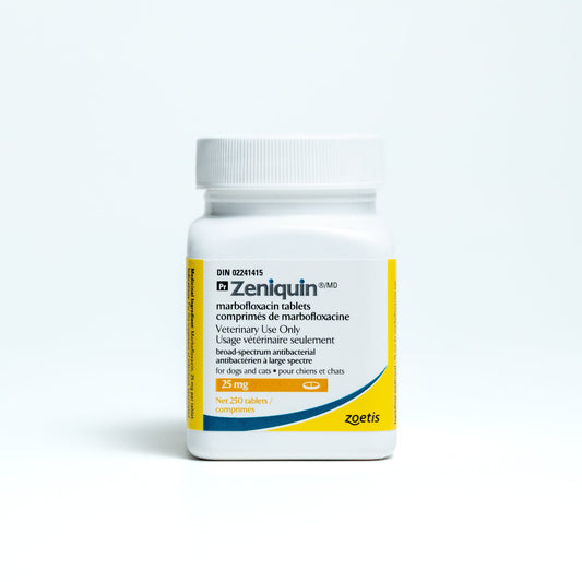 Zeniquin for Dogs, 25 mg, 250 Tablets