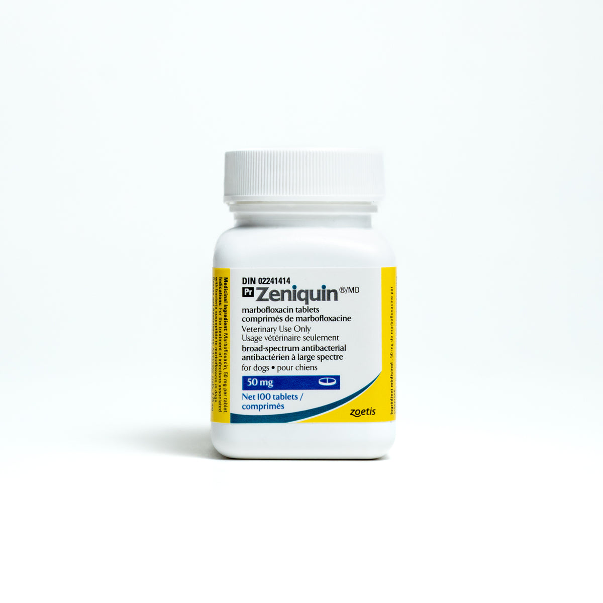 Zeniquin for Dogs, 50 mg, 100 Tablets