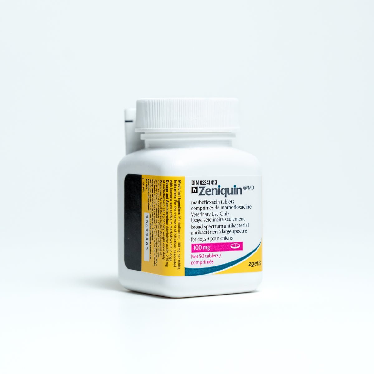 Zeniquin for Dogs, 100 mg, 50 Tablets