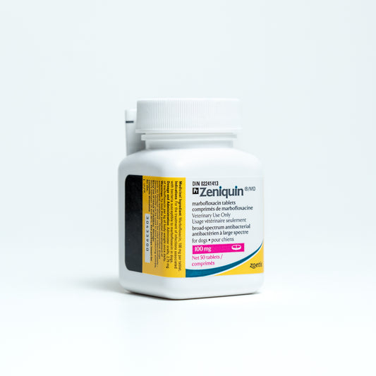 Zeniquin for Dogs, 100 mg, 50 Tablets