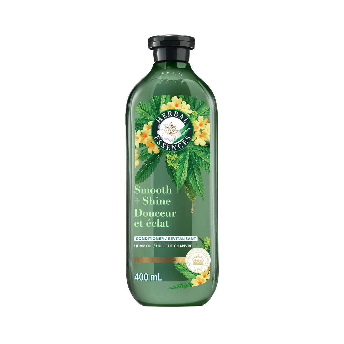 Herbal Essences Hemp Oil Sulfate Free Conditioner, 400 mL front package