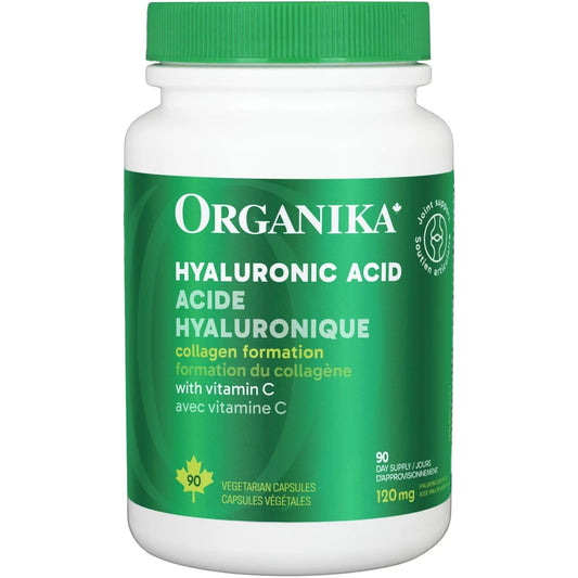 Organika Hyaluronic Acid W/vitamin front package