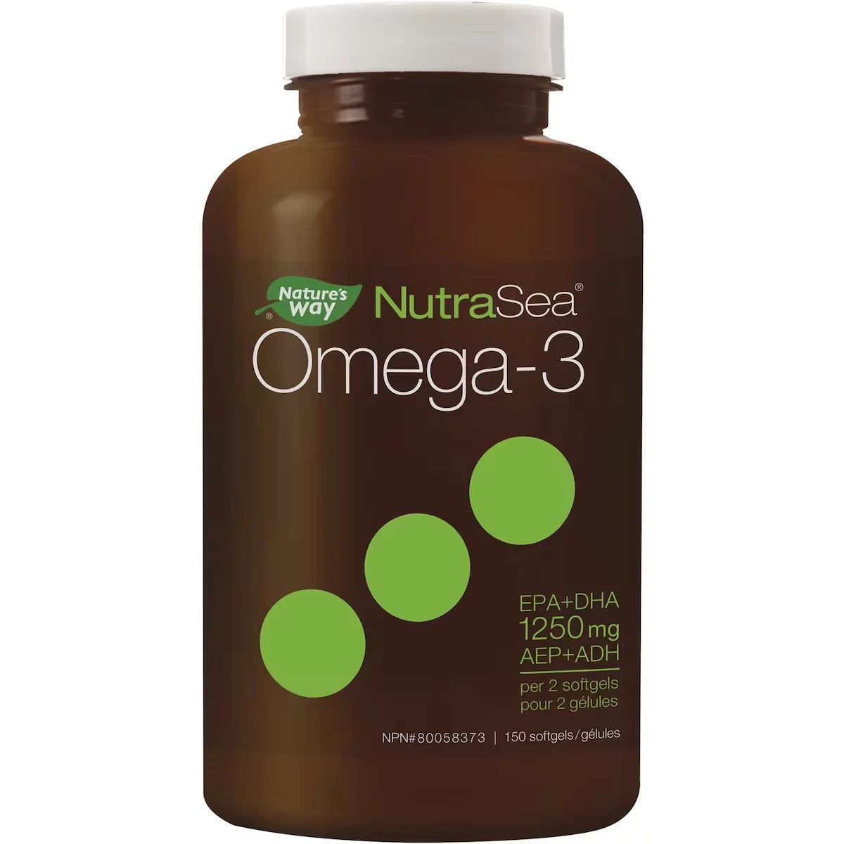 Nature's Way Omega-3 Liquid Gels front package
