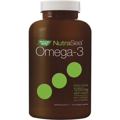 Nature's Way Omega-3 Liquid Gels front package