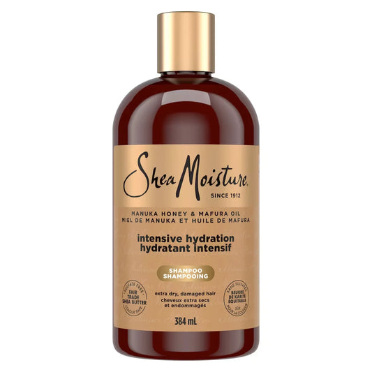 Shea Moisture SheaMoisture Manuka Honey and Mafura Oil Intensive Hydration Shampoo for Dry front package