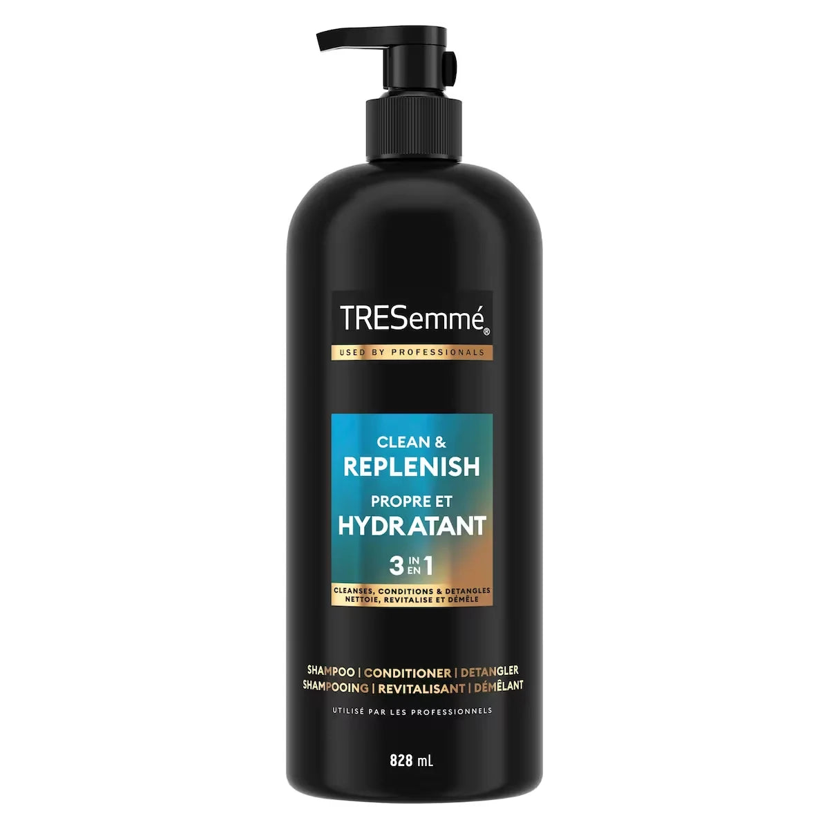 TRESemmé Clean & Replenish 3-in-1 Shampoo front package
