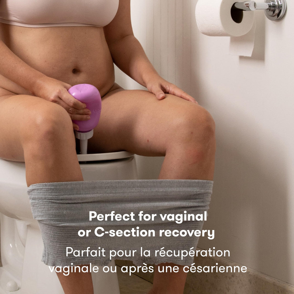 Frida Mom Bouteille Périnée Post-Accouchement, Bidet Portable Pour Soin et Récupération du Périnée Après l'Accouchement, La Douchette Intime Originale Fridababy