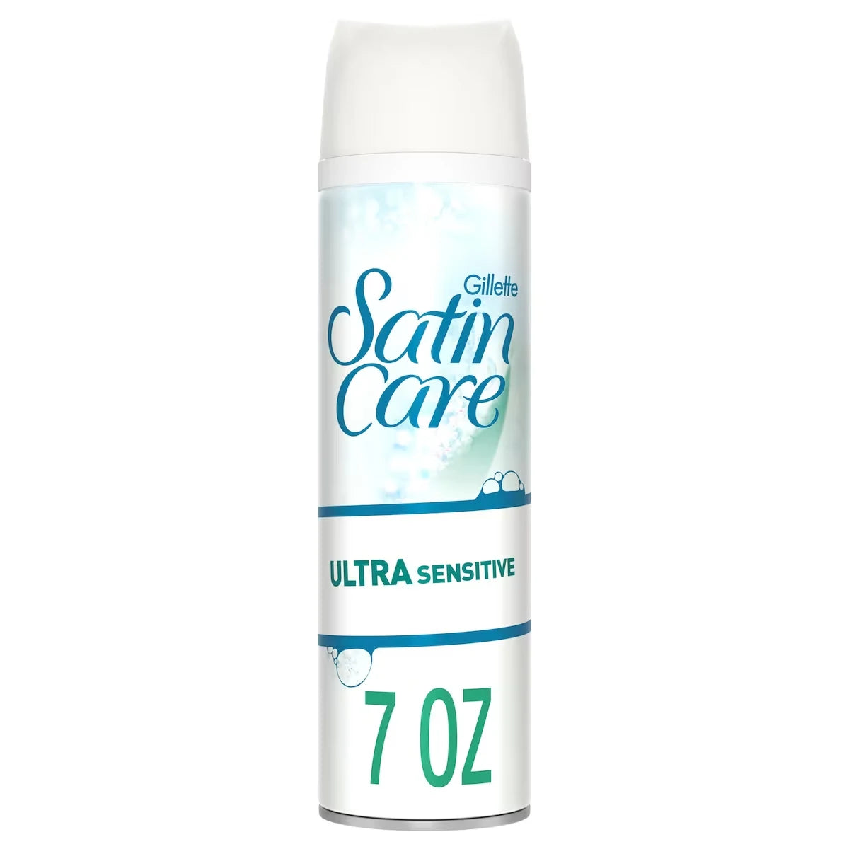 Gillette Satin Care Ultra Sensitive Women's Shave Gel front package