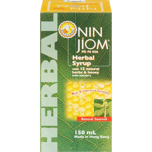 Nin Jiom Herbal Syrup front package