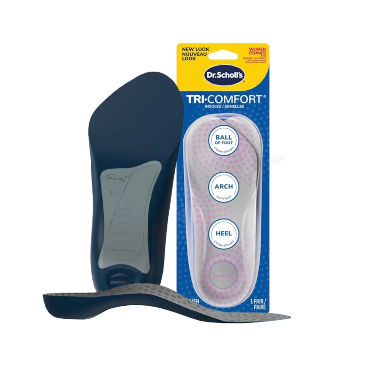 Dr. Scholl's Tri-Comfort Insoles, Women, Size 6-11 product image