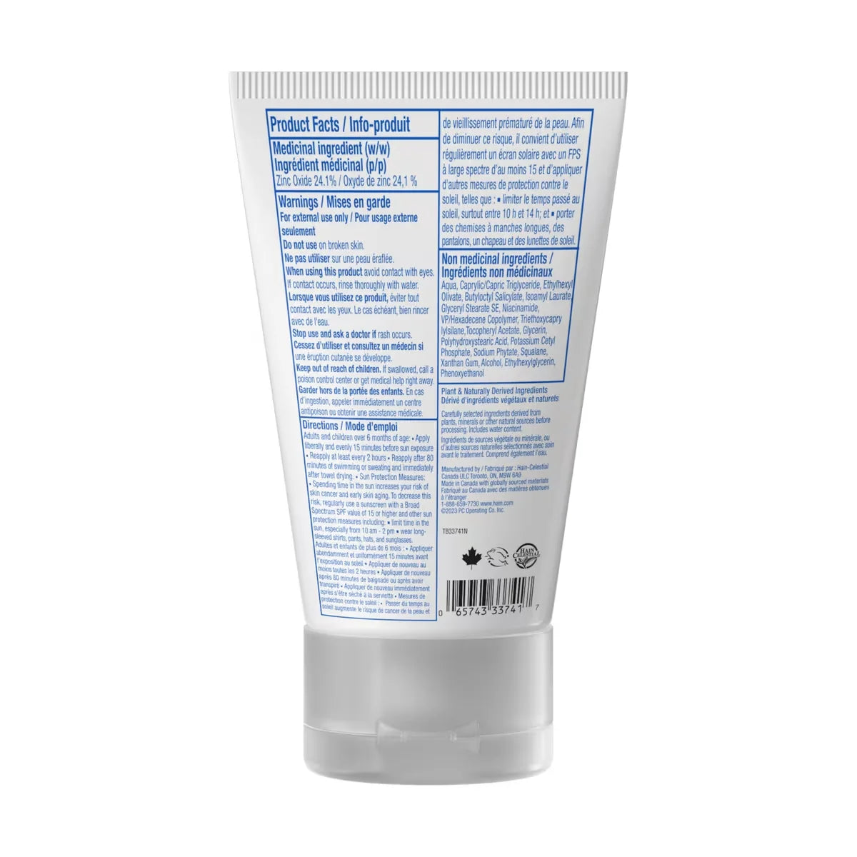 Live Clean Sport Sheer Mineral Sunscreen Lotion SPF30 product detail