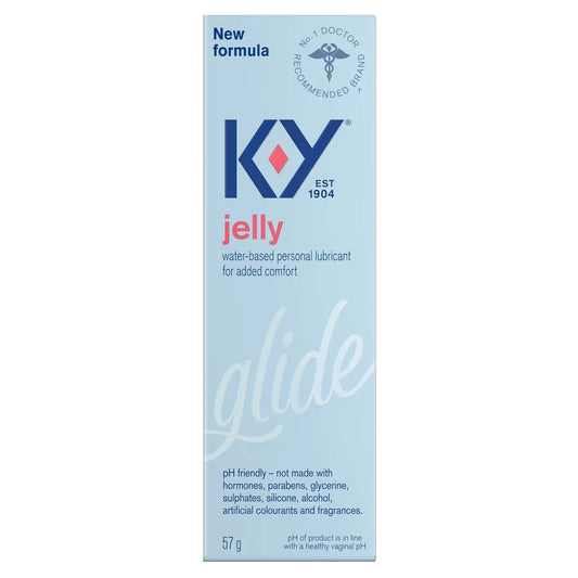 K-Y Jelly Water Based Personal Lubricant front package