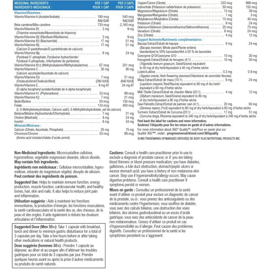 Progressive 100% Complete Multi for Men 50+ product detail