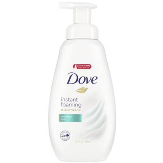 Dove Body Wash Sensitive Shower Foam front package