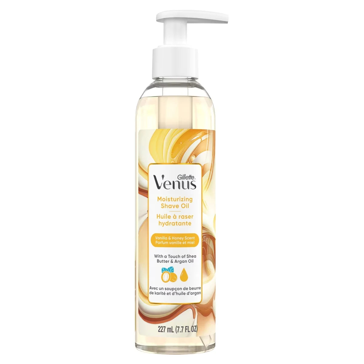 Venus Moisturizing Shave Oil, Vanilla & Honey Scented product detail