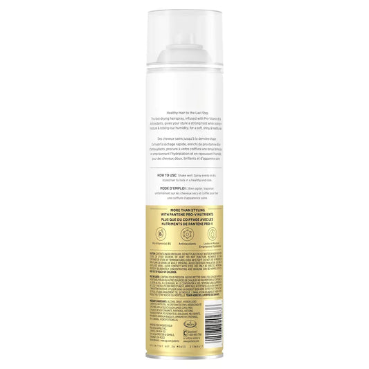 Pantene Strong Hold Hairspray, Level 4, Nutrient-Rich Formula with Pro-Vitamin B product detail