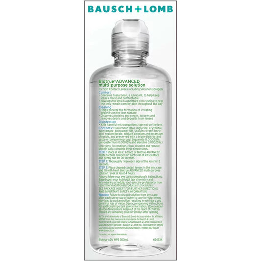 Biotrue Advanced Multi-Purpose Solution product detail