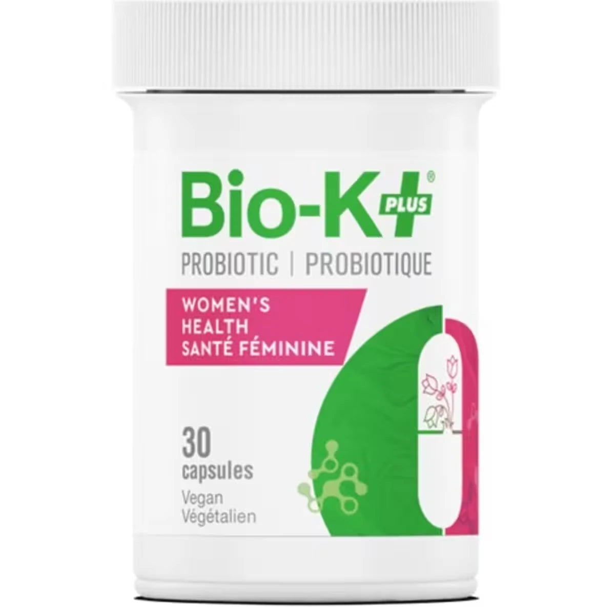 Bio-K Probiotic Women's Health front package