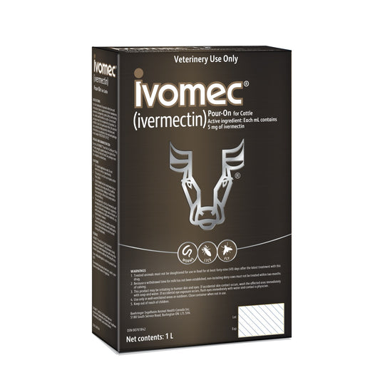 Ivomec Pour-On for Farm Animals, 5 mg/ml, 1 L - view 2