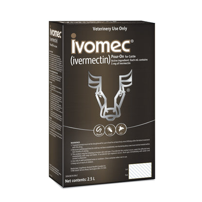 Ivomec Pour-On for Farm Animals, 5 mg/ml, 2.5 L - view 2