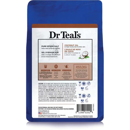 Dr Teal's Pure Epsom Salt Soak, Nourish & Protect with Coconut Oil product detail
