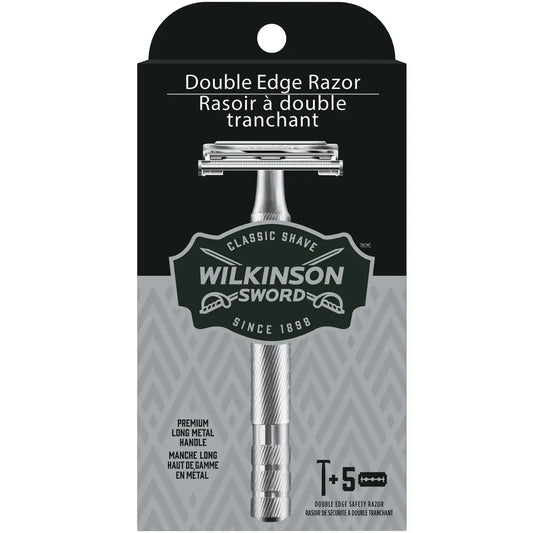 Wilkinson Sword Double Edge Men’s Safety Razor front package