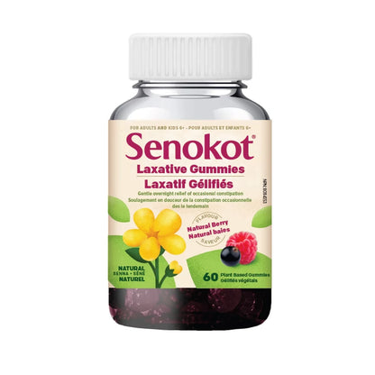 Senokot Laxative Gummies front package