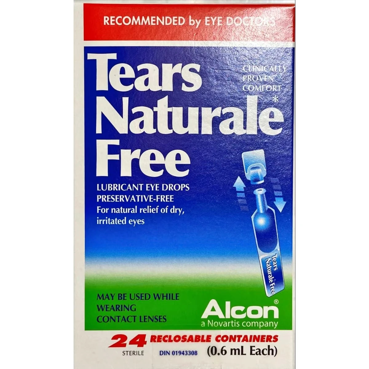 Tears Naturale Free Lubricant Eye Drops Preservative Free product image