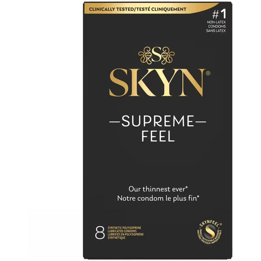 Skyn Supreme Non Latex Condom front package