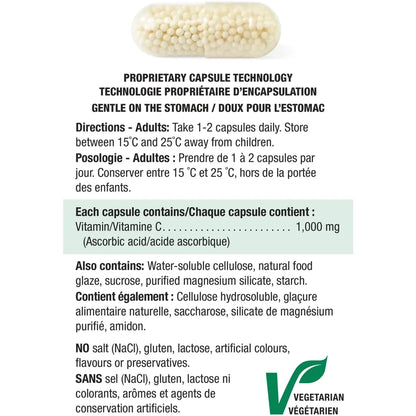 Jamieson Exxtra-C Vitamin C 1,000 mgTimed Release Capsules product detail